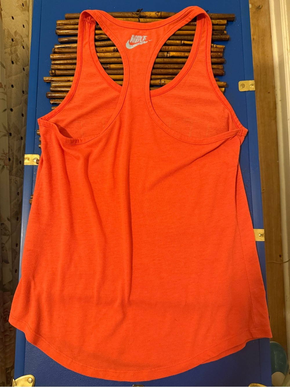Nike Orange Racerback Tank - Picture 4 of 4
